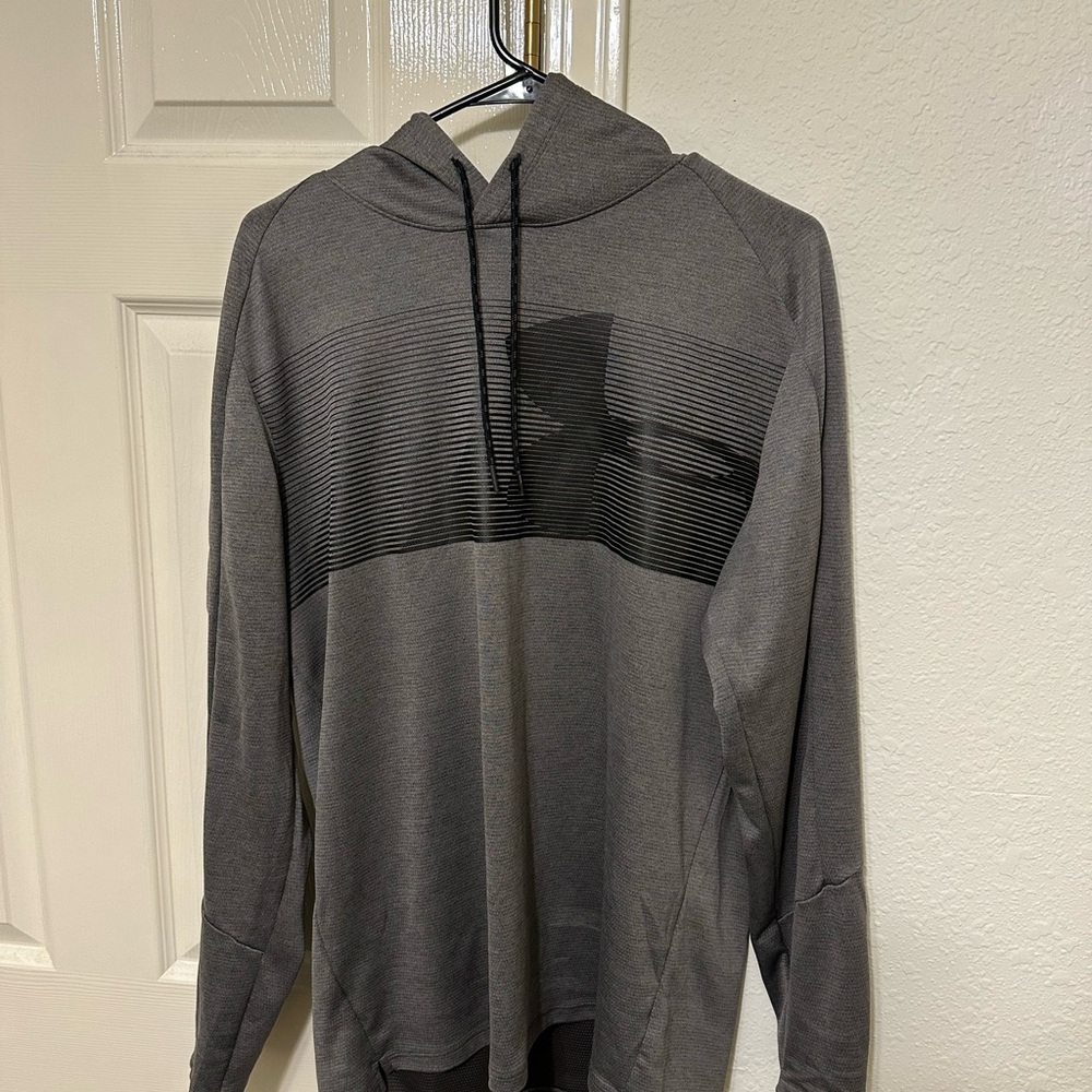 Under Armour Charcoal and Black Hoodie